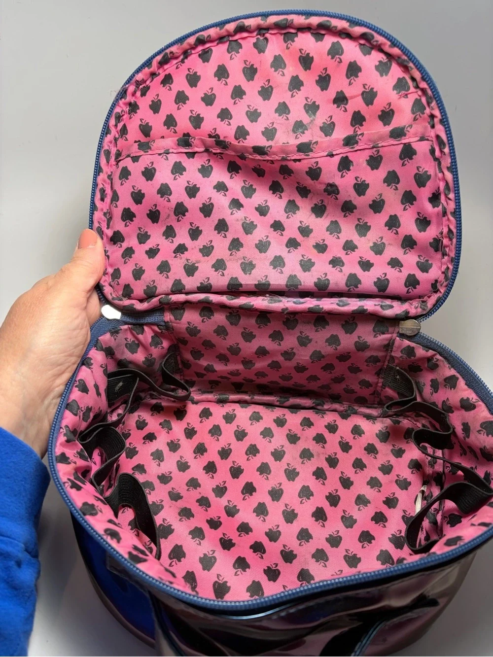 Evil Queen Artistic Red & Pink Women's Cosmetic Bag